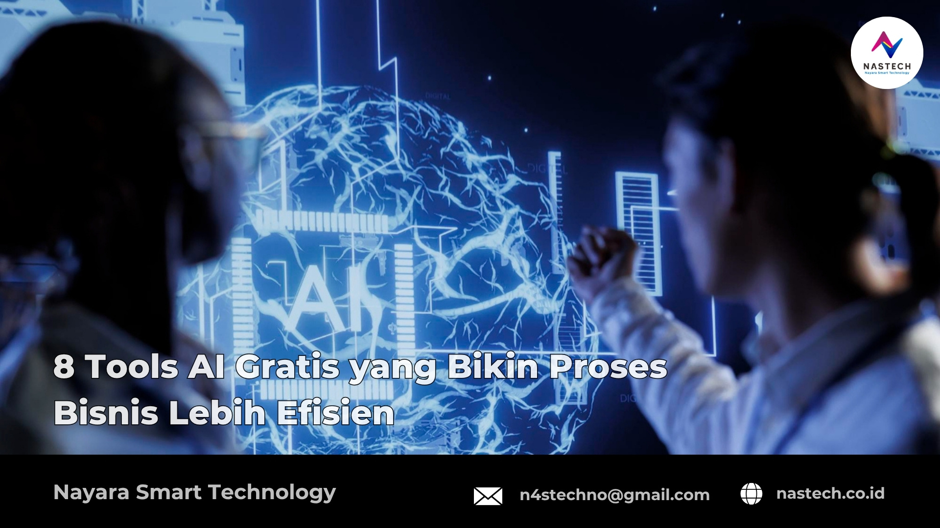 8 Tools AI Gratis yang Bikin Proses Bisnis Lebih Efisien
