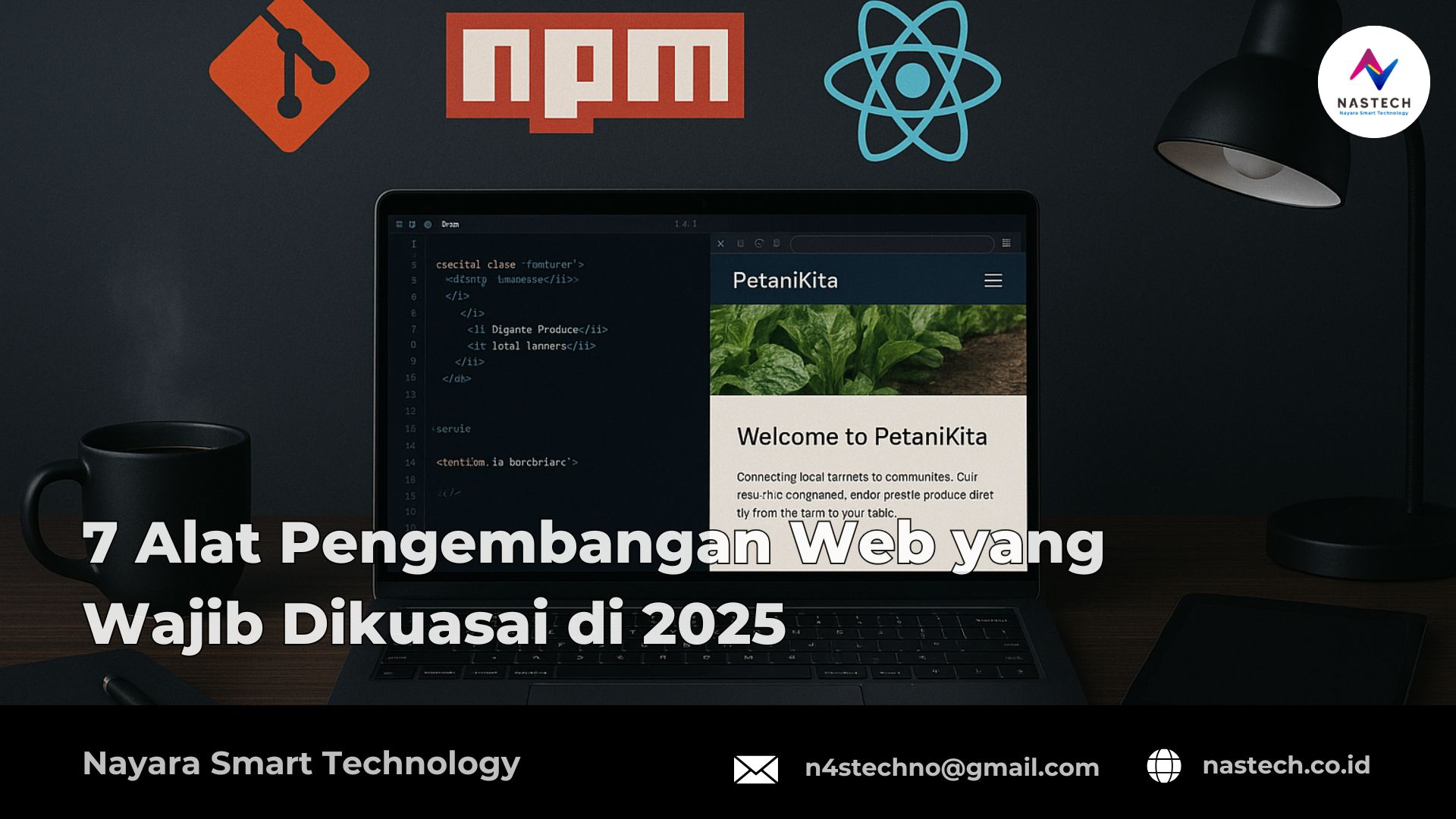 7 Tools Pengembangan Web yang Wajib Dikuasai di 2025
