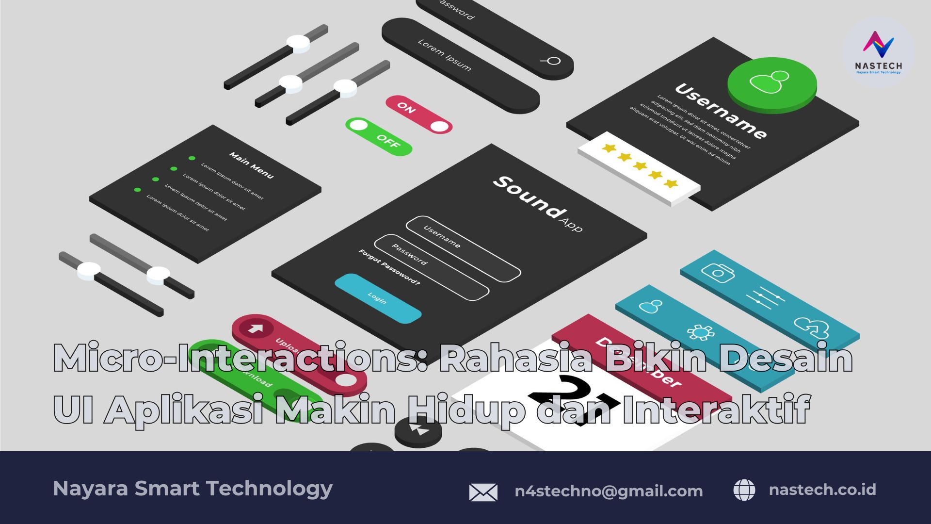 Micro-Interactions: Rahasia Bikin Desain UI Aplikasi Makin Hidup dan Interaktif
