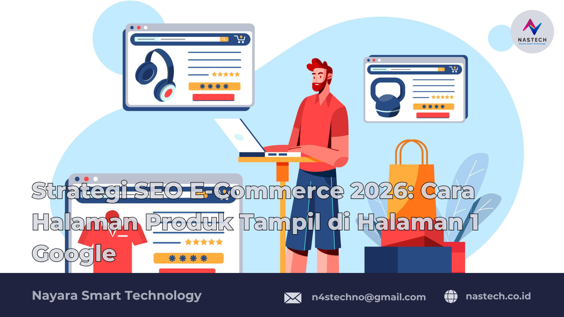 Strategi SEO E-Commerce 2026: Cara Halaman Produk Tampil di Halaman 1 Google