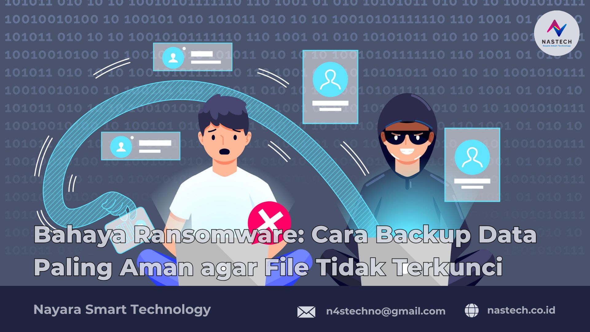 Bahaya Ransomware: Cara Backup Data Paling Aman agar File Tidak Terkunci