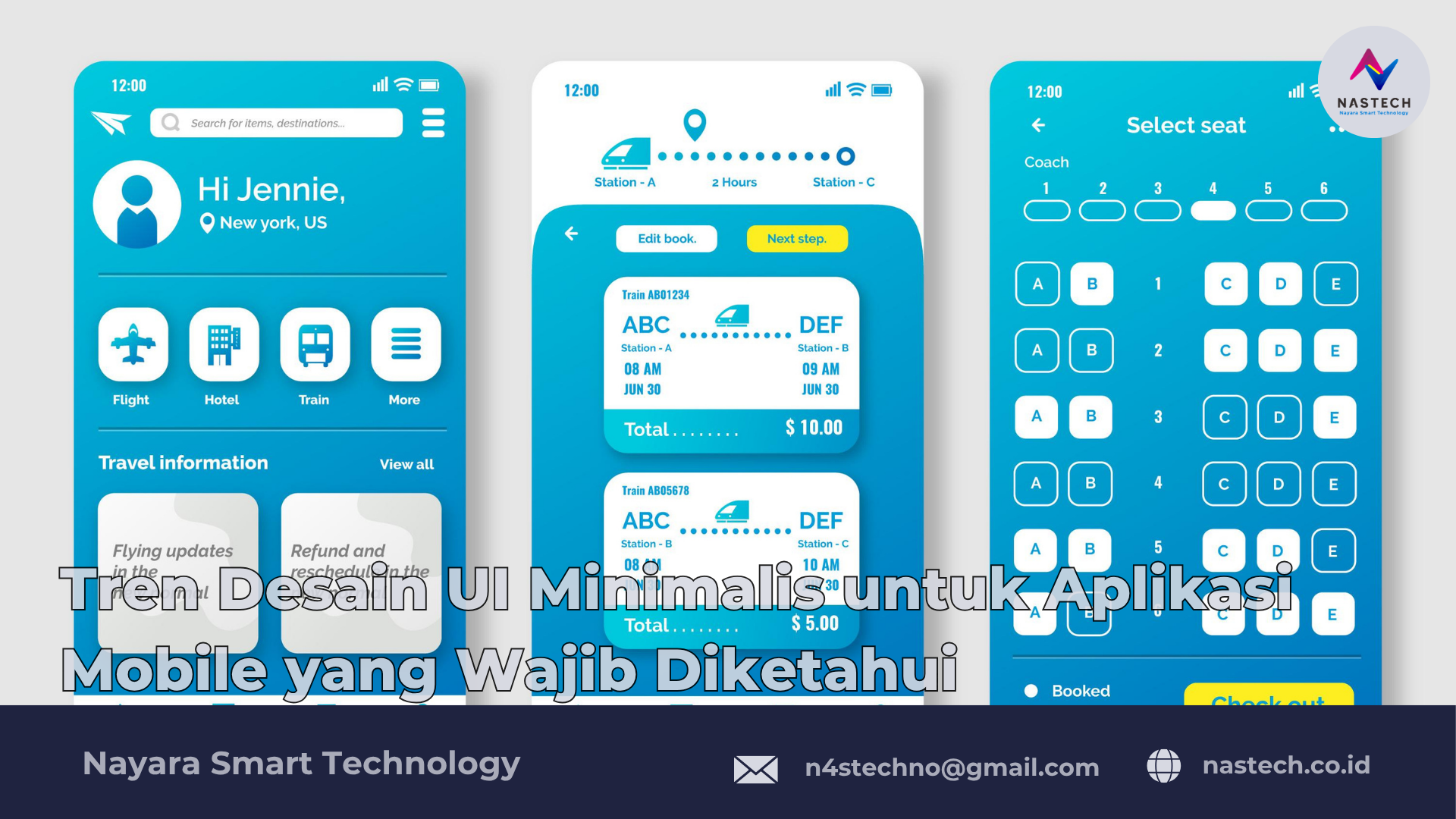 Tren Desain UI Minimalis untuk Aplikasi Mobile yang Wajib Diketahui