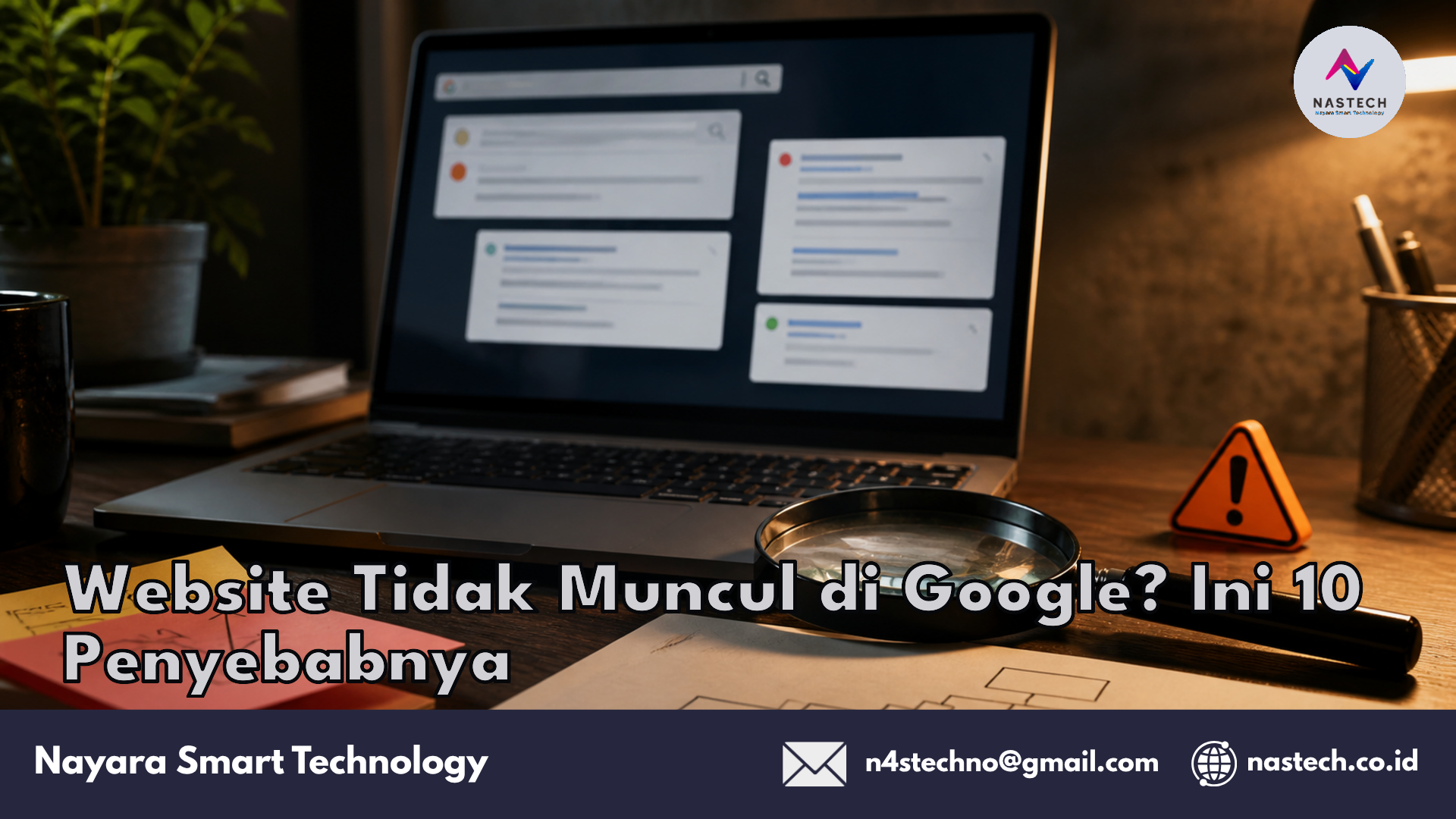 Website Tidak Muncul di Google? Ini 10 Penyebabnya